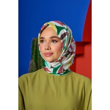 İpekhan Marrakech  Koleksiyon Soft Eşarp Koyu Yeşil Gri 1206-06