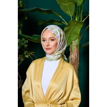 İpekhan Marrakech  Koleksiyon Soft Eşarp Turuncu Yeşil 1204-06