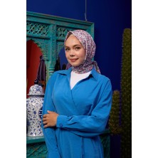 İpekhan Marrakech  Koleksiyon Soft Eşarp Açık Mor Hardal 1193-01