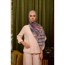 İpekhan Marrakech Koleksiyon Soft Şal Şeftali Kırmızı 3047-09