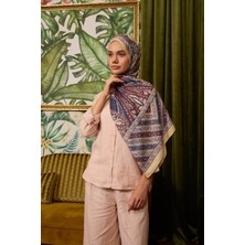 İpekhan Marrakech Koleksiyon Soft Şal Şeftali Kırmızı 3047-09