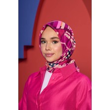 İpekhan Marrakech  Koleksiyon Soft Eşarp Kiraz Pembe Keten 1208-04