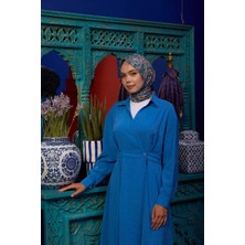 İpekhan Marrakech  Koleksiyon Soft Eşarp Açık Mor Hardal 1193-01