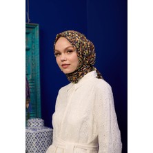 İpekhan Marrakech  Koleksiyon Soft Eşarp Açık Mor Hardal 1193-01