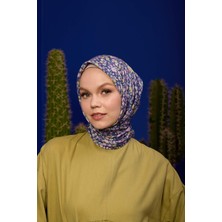 İpekhan Marrakech  Koleksiyon Soft Eşarp Açık Mor Hardal 1193-01