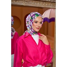 İpekhan Marrakech  Koleksiyon Soft Eşarp Siyah Gri 1200-15