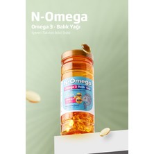N-Omega DHA & EPA İçeren 90 Kapsül Omega-3 Balık Yağı Takviyesi