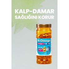 N-Omega DHA & EPA İçeren 90 Kapsül Omega-3 Balık Yağı Takviyesi