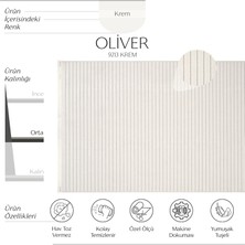 Cool Halı Oliver 9213 Krem Yolluk Modern Salon Halısı Antre Hol Koridor Halısı Dokuma Makine Halısı