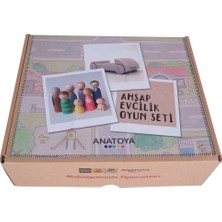 Anatoya Ahşap Evcilik Seti - Anatoya