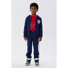 Nebbati Erkek Çocuk Lacivert Eşofman Üstü