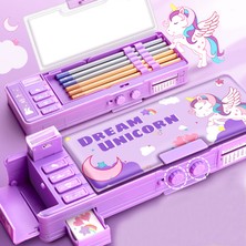 Kokonqb Kalem Kutusu Kutusu Unicorn Kalem Kutusu Kodu Lapicera 2023 Estuche Escolar Kawaii Kız Çanta Trousse Çok Fonksiyonlu Okul Malzemeleri (Yurt Dışından)