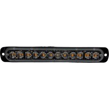 Tas 9V-36V 12 LED Mini Bar Off-Road Fonksiyonlu Çakar Turuncu (190*28 Mm)