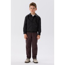 Nebbati Bg Store Erkek Çocuk Siyah Gömlek Rahat Stil ile 4 Yaş İçin Tasarlandı