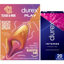 Durex Çoklu Erojen Bölge Uyarıcı + Intense Uyarıcı Jel 10ML