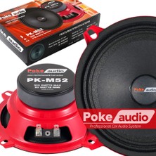 Poke Oto Midrange 13CM 300W 80RMS 2 Adet Poke PK-M52