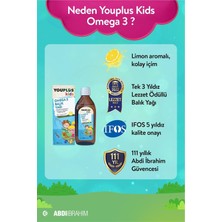 Youplus Kids Omega-3 150 ml x 2 Adet