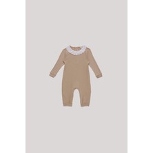 Tyess Kız Bebek Bej Tulum