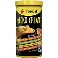 Tropical Gecko Cream Apricot Kayısılı Gecko Yemi 100 ml 50 gr