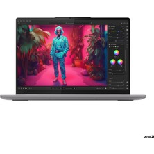 Lenovo Yoga 7 2-In-1 AMD Ryzen 7 8840HS 16GB 1TB SSD Freedos 14" WUXGA Taşınabilir Bilgisayar 83DK007LTR