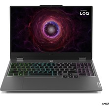 Lenovo LOQ AMD Ryzen 7 8845HS 16GB 512GB SSD RTX4060 Freedos 15.6" FHD Taşınabilir Bilgisayar 83DX0094TR