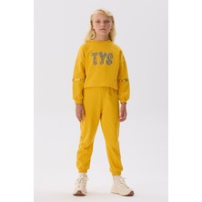 Tyess Bg Store Kız Çocuk Hardal Sweatshirt