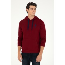 U.S. Polo Assn. Erkek Bordo Sweatshirt 50289059-VR014