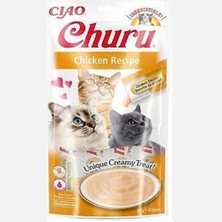 Ciao Churu Cream Tavuklu Kedi Ödül Kreması 4X14GR