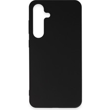 Denza Case Samsung Galaxy S24 Plus Kılıf Soft Pürüzsüz Silikon Kılıf - Siyah