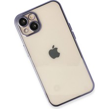 Roketcim iPhone 14 Kamera Korumalı Kılıf Lensli Silikon Kapak