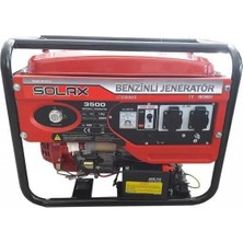 Solax Zra Lt 3500MX Monofaze Benzinli Ipli Jenerator