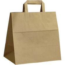 Gizpak Içten Saplı Kraft Kağıt Çanta 28X29X17CM 1.000 Adet