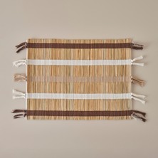 Bella Maison Handle Amerikan Servis Kahverengi (35x45 Cm)