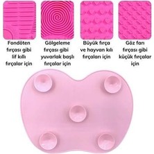 Eymoş Buffer&reg; Pratik Kolay Makyaj Fırçası Temizleme Matı Aparatı Aleti Küçük