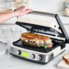 Greenpan Elite Thermolon Seramik Yüzeyli  Grill Tost Makinesi Krem