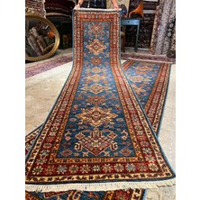 RD Ramazan Dağ El Halı Sanatı El Dokuma Afgan Şirvan Halısıdır 315 x 87 cm