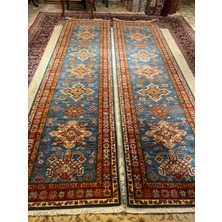 RD Ramazan Dağ El Halı Sanatı El Dokuma Afgan Şirvan Halısıdır Iki Adet Eş Ebat 315 x 87 cm