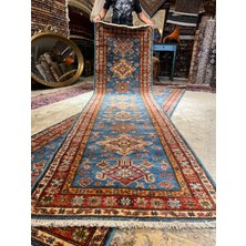 RD Ramazan Dağ El Halı Sanatı El Dokuma Afgan Şirvan Halısıdır Iki Adet Eş Ebat 315 x 87 cm