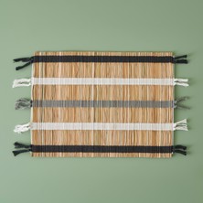 Bella Maison Handle Amerikan Servis Siyah (35x45 Cm)