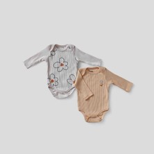 Heyy Baby HeyyBaby Kız Bebek 2'li Çıtçıtlı Body