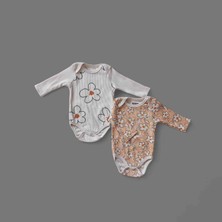 Heyy Baby HeyyBaby Kız Bebek 2'li Çıtçıtlı Body