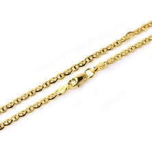 Ejoya 14 Ayar Altın 3 mm Erkek Altın Kolye 58340