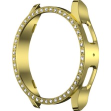 Alstrap Samsung Galaxy Watch 7 40 mm Uyumlu Taşlı Kasa Koruyucu