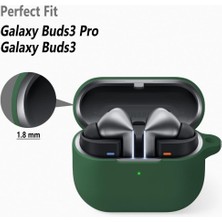 MobaxAksesuar Samsung Galaxy Buds 3 / 3 Pro Kılıf Standart Yumuşak Silikon Kılıf