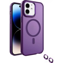 OSG iPhone 11 Uyumlu Lens Koruma Hediyeli Magsafe  Destekli Buzlu Premium Lüx Kılıf