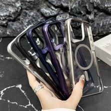 OSG iPhone 11 Uyumlu Lens Koruma Hediyeli Magsafe  Destekli Premium Şeffaf Kılıf