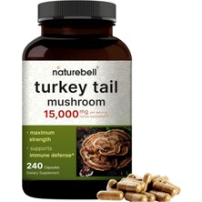 Naturebell Turkey Tail Mushroom 240 Kapsül