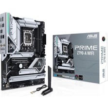 Asus Prıme Z790-A Wıfı ddr5 7200MHZ 1xhdmı 1xdp 3xm.2 USB 3.2 Atx 1700P (12. / 13. ve 14. Nesil Işlemci Ile Uyumlu)