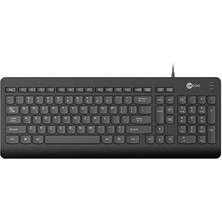 Lecoo Lenovo Lecoo USB Kablolu Türkçe Q Klavye Siyah KB103-S