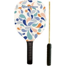 Drops Yetişkin Renkli Ahşap Pickleball Raketi